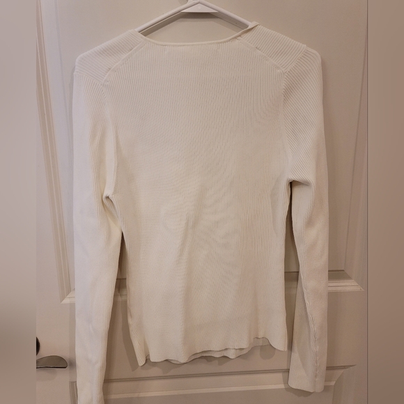 Veronica Beard Gladys Ribbed Pullover - M - Picture 3 of 8